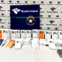 Imagem referente a Receita Federal apreende cerca de 100 celulares durante abordagem em Cascavel