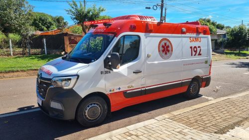 Idosa de 99 anos é socorrida pelo Samu em Cascavel
