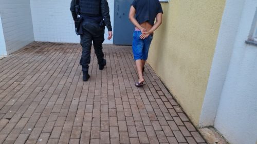 Guarda Municipal cumpre mandado do prisão no Santa Felicidade