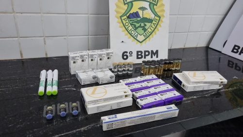 Polícia apreende medicamentos irregulares na rodoviária de Cascavel