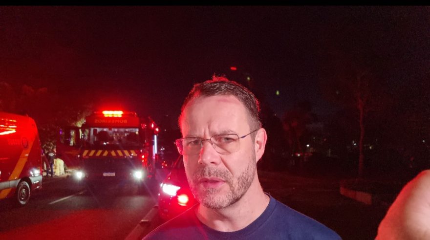 Dr. André Schier confirma duas mortes após grave acidente na Av. Tancredo Neves