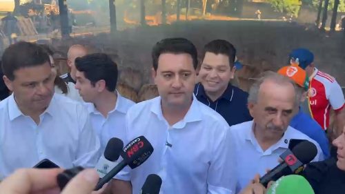 Ratinho Júnior destaca escolha de Sandro Alex como candidato ao Governo do Estado