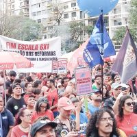 Imagem referente a Manifestação em SP pede fim da escala 6x1 e ações contra o feminicídio