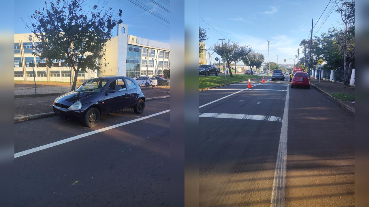 Fiscalização de trânsito resulta em apreensões e dezenas de infrações na região do Lago em Cascavel Imagem referente a Fiscalização de trânsito resulta em apreensões e dezenas de infrações na região do Lago em Cascavel