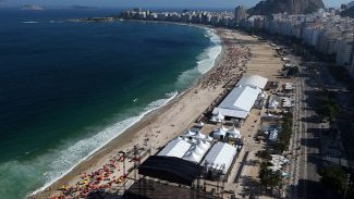 Avenida Atlântica está interditada para show de Shakira no Rio
