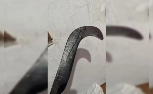 Homem preso após decepar mão de ex-namorada com foice