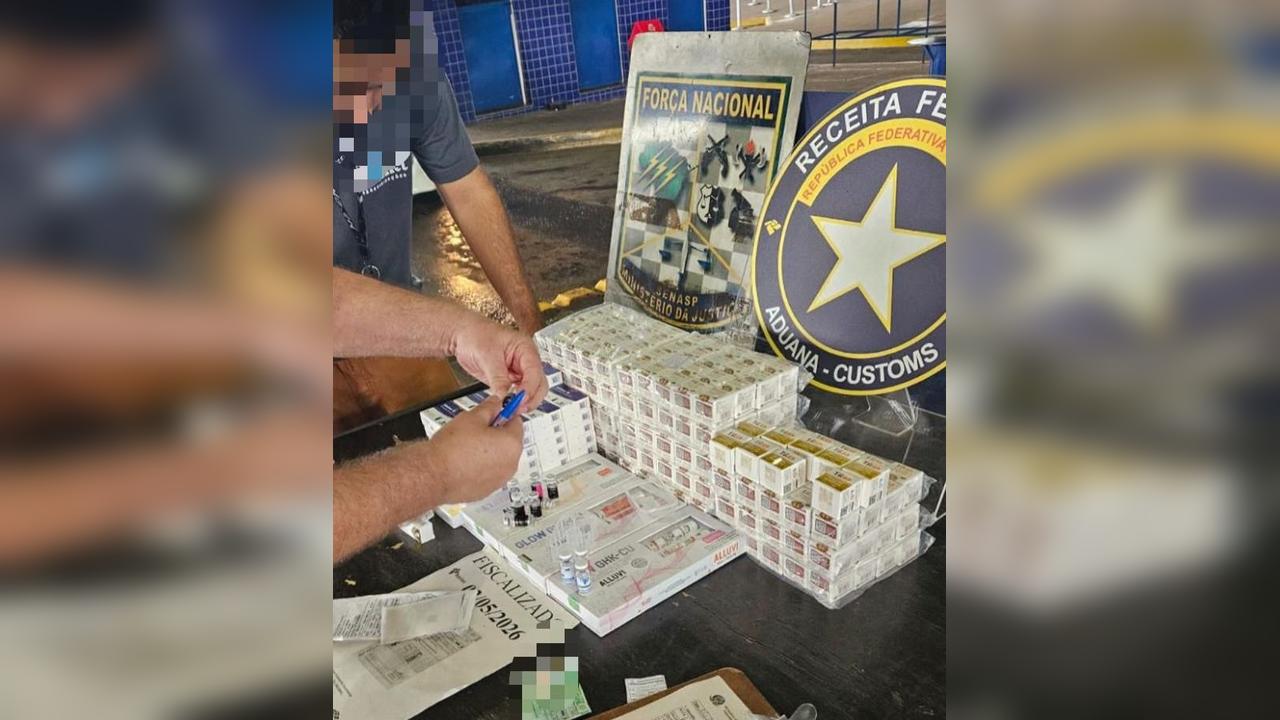 Receita Federal apreende R$ 260 mil em medicamentos irregulares na Ponte da Amizade