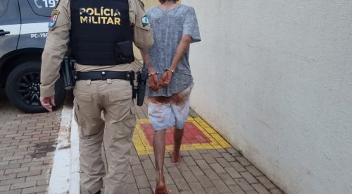 Catanduvas: filho é detido por agressão e ameaças à mãe Catanduvas: filho é detido por agressão e ameaças à mãe