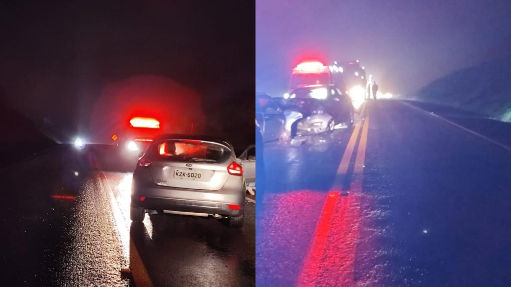 Idoso de 64 anos morre após colisão frontal na BR-277