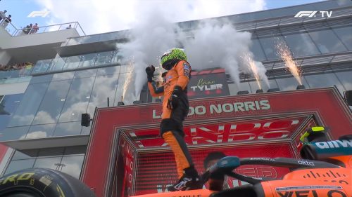 F1: Norris desbanca a Mercedes e vence a corrida sprint do GP de Miami