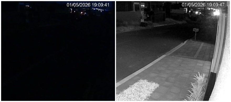 Câmeras do Tropical flagraram o momento em que as luzes se apagam e voltam várias vezes!