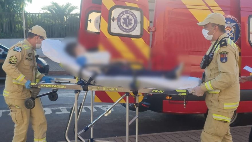 Criança é encaminhada ao HU após acidente na escola