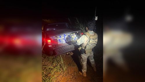 Mais de 400 kg de maconha são apreendidos pela PF e PM após travessia pelo Lago de Itaipu