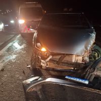 Imagem referente a Grave acidente é registrado na BR-277 em Cascavel: Três carros e um caminhão envolvidos