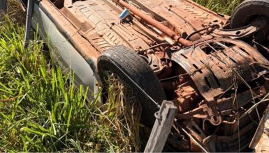 Imagem referente a Jovem desaparecido há três dias é encontrado em carro capotado
