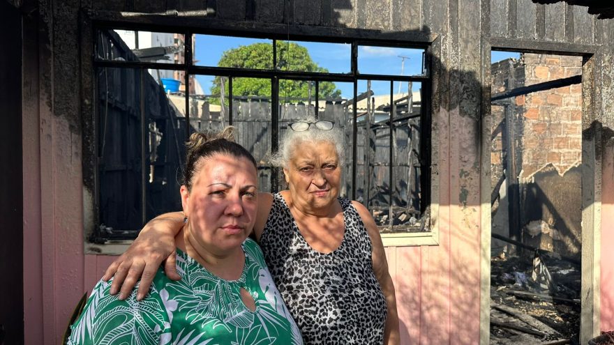 CGN entra nos escombros de incêndio e moradoras pedem ajuda: ‘batalhamos tanto para ter as coisas’
