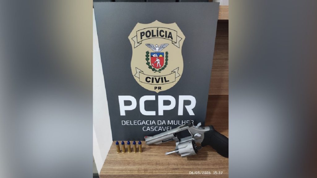 Polícia cumpre mandado após violência doméstica e apreende arma