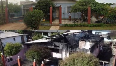 Imagem referente a Galeria: veja como era e como ficou casa que virou carvão após incêndio