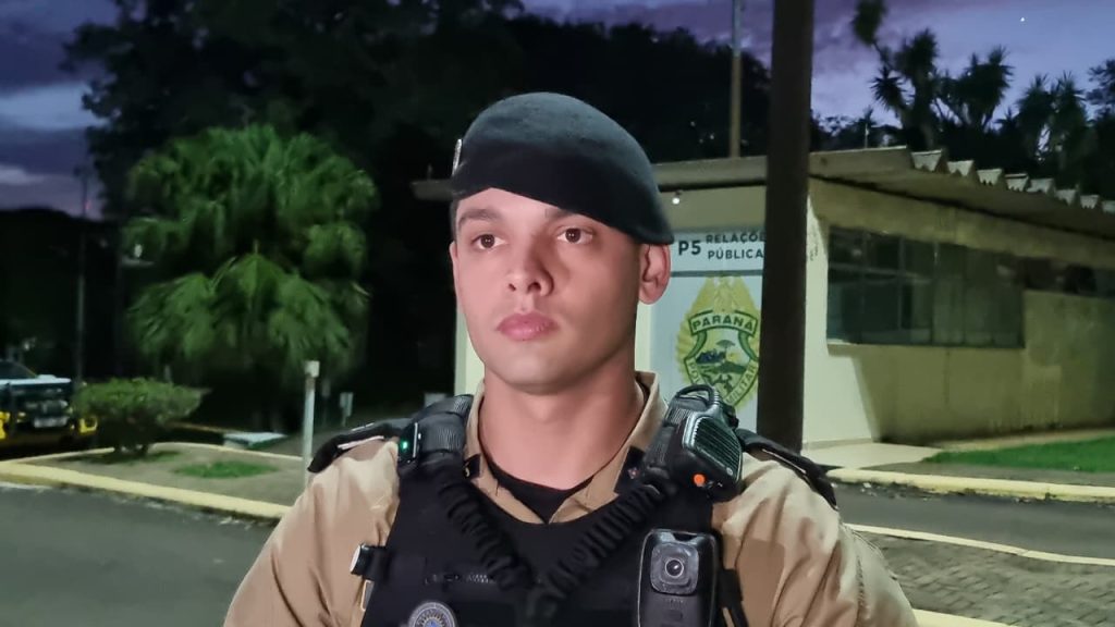 Tenente detalha prisão de homem por cárcere privado contra gestante em Cascavel