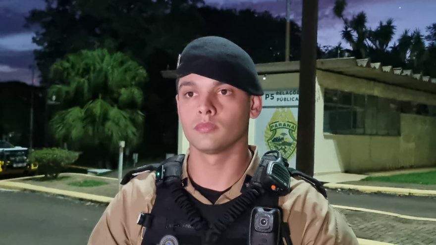 Tenente detalha prisão de homem por cárcere privado contra gestante em Cascavel