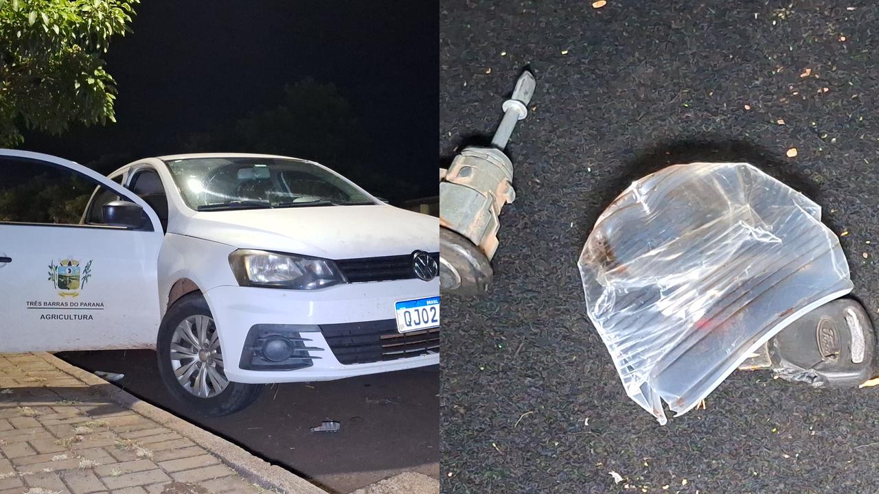 Imagem referente a Mistério envolve VW Gol da Secretaria de Agricultura encontrado com miolo estourado no Santa Cruz