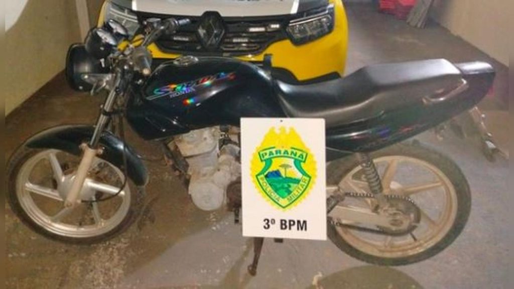 Motociclista foge da PM, trafega na contramão e acaba detido no Paraná