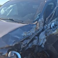Imagem referente a Fiat Strada e caminhão se envolvem em acidente na PR-182 entre Maripá e Toledo
