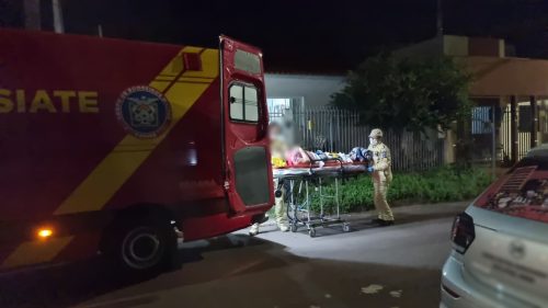 Idosa de 84 anos sofre queda de escada e é levada ao HUOP