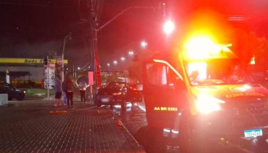 Imagem referente a Mulher fica ferida e motorista é detido após acidente no cruzamento da Av Tancredo Neves com a Rua Cuiabá