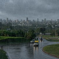 Imagem referente a Chuva, vento e frio: sexta amanhece com cara de inverno em Cascavel