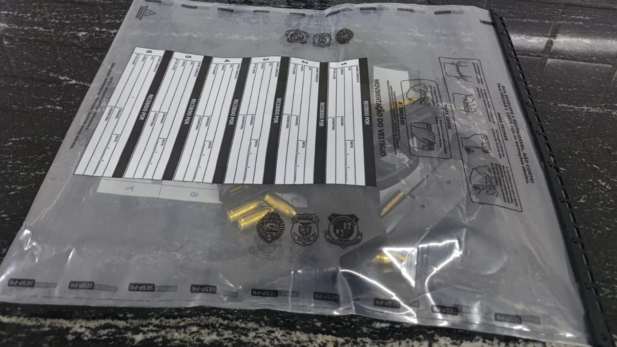 Homem é preso com pistola e munições durante abordagem no Bairro Santa Felicidade em Cascavel