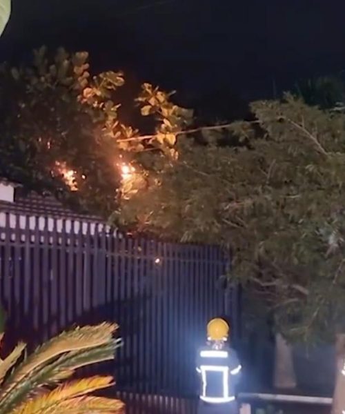 Imagem referente a Copel informa que 114 unidades foram afetadas após incêndio na rede elétrica