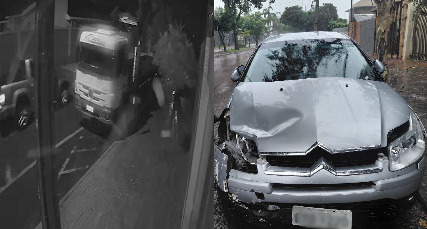 Imagem referente a Vídeo mostra Amarok na contramão e dono pede ajuda para encontrar veículo que provocou acidente