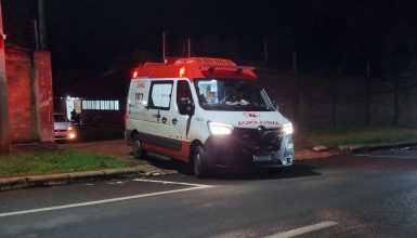 Imagem referente a Mulher sofre queimaduras em residência e é socorrida pelo Samu em Cascavel