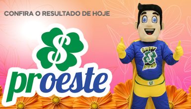 Imagem referente a Confira os nomes dos ganhadores do Proeste deste domingo (10)