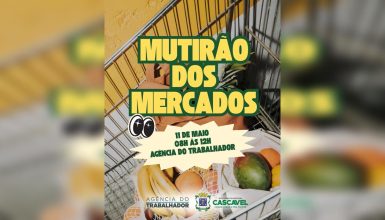 Imagem referente a Agência do Trabalhador de Cascavel anuncia 1.592 vagas de emprego para esta semana