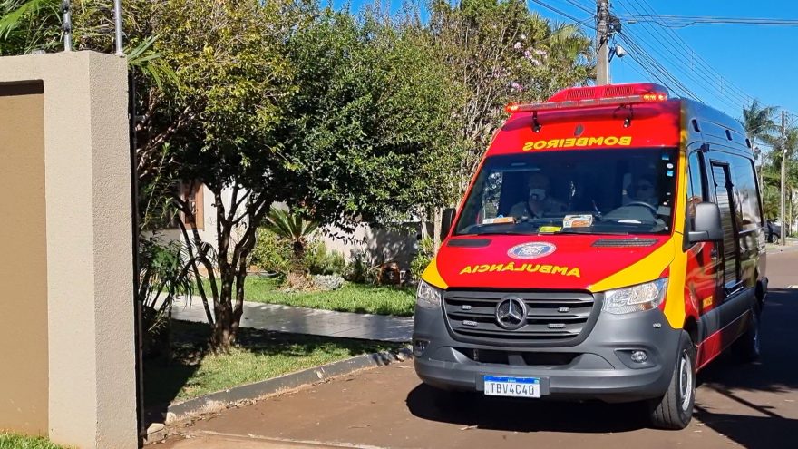 Homem de 57 anos fica ferido após acidente com serra mármore em condomínio no Bairro Parque Verde