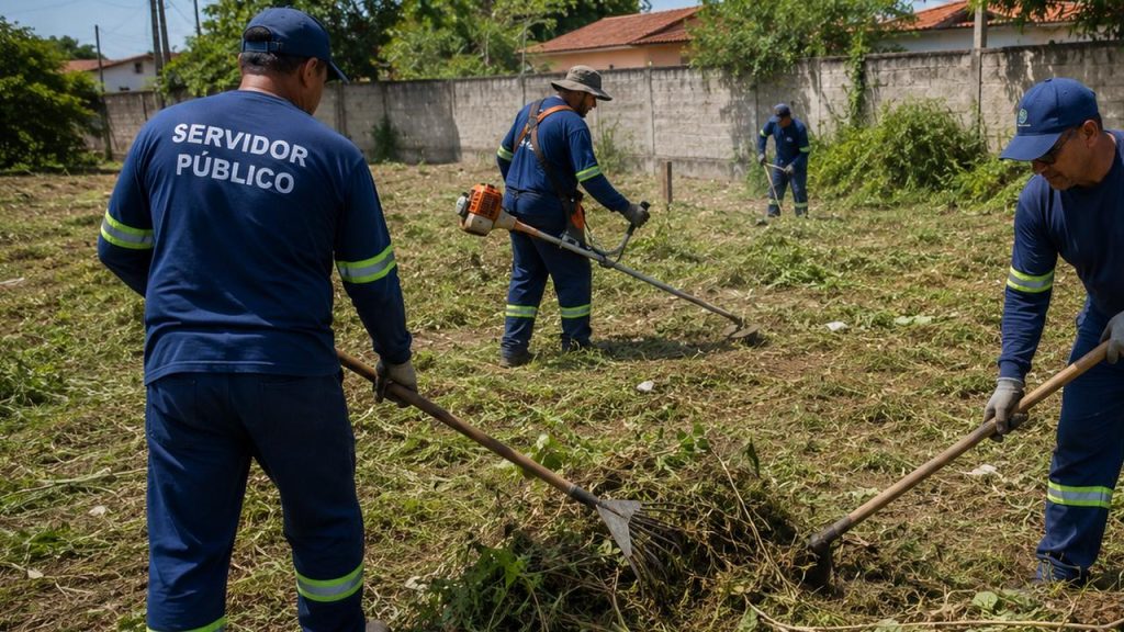 Maquinário público é utilizado para limpeza de terreno particular em Cascavel; Entenda