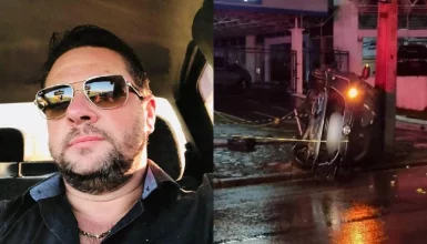 Imagem referente a Quem era o motorista que morreu após mal súbito e capotamento na Vicente Machado, em Curitiba