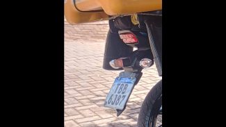Imagem referente a Foi perdido uma placa de Placa moto no bairro Cascavel Velho