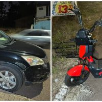 Imagem referente a Mulher de 53 anos fica ferida após acidente com bicicleta elétrica na Rua Europa