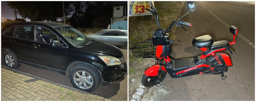 Mulher de 53 anos fica ferida após acidente com bicicleta elétrica na Rua Europa