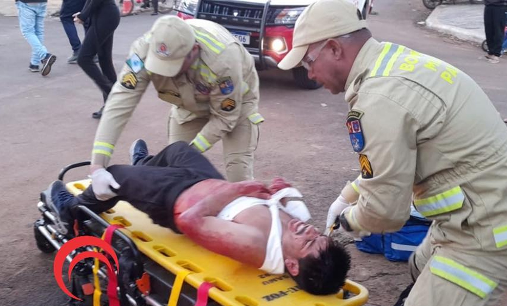 Homem fica em estado grave após ser esfaqueado em Foz do Iguaçu