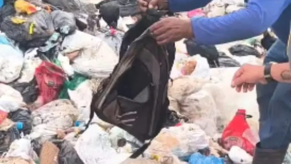 Recém-nascida é encontrada em mochila em lixão e morre após ser socorrida