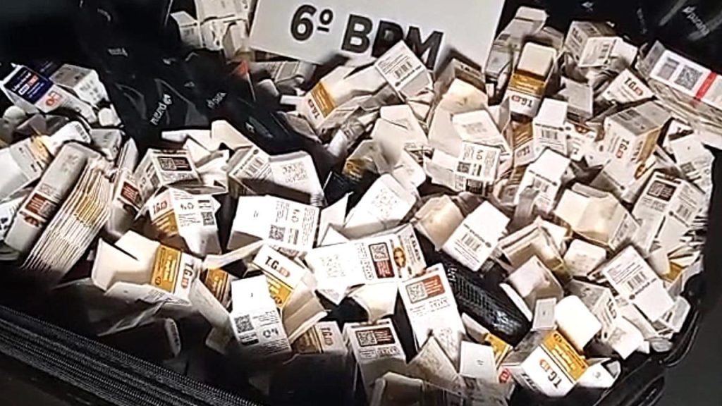 Remessas de tirzepatida são encontradas em bagagens de passageiros na Rodoviária Remessas de tirzepatida são encontradas em bagagens de passageiros na Rodoviária