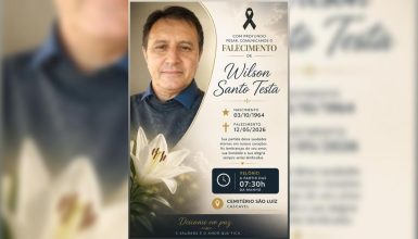 Imagem referente a Falece empresário cascavelense Wilson Santo Testa