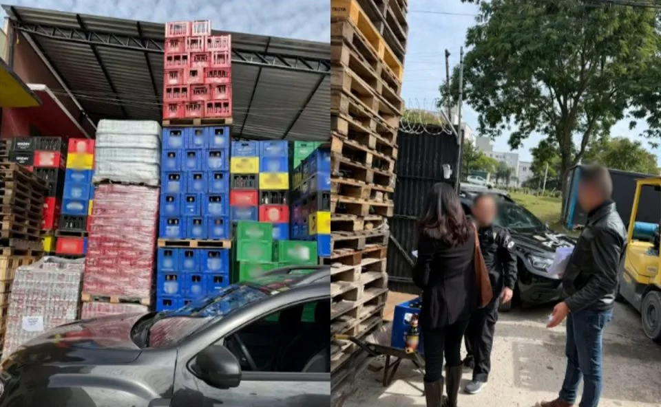 Distribuidora de bebidas é alvo de operação por venda de produtos adulterados em Curitiba
