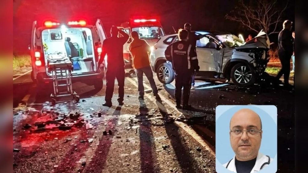 Médico morre em grave acidente na PR-486 entre Alto Piquiri e Perobal