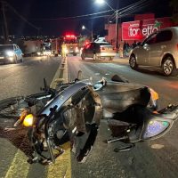 Imagem referente a Mãe e filha ficam feridas em acidente na PR-281 em Dois Vizinhos