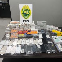 Imagem referente a Ônibus é alvo de apreensão milionária de medicamentos escondidos em banheiro